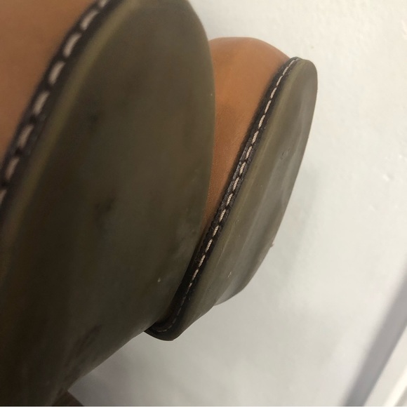 Banana Republic Leather loafer heel SZ 7 - Picture 8 of 16